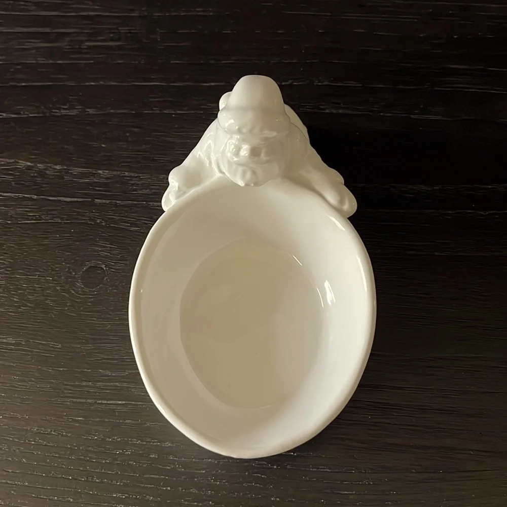 Williams Sonoma Santa Candy Nut Soap Trinket Dish